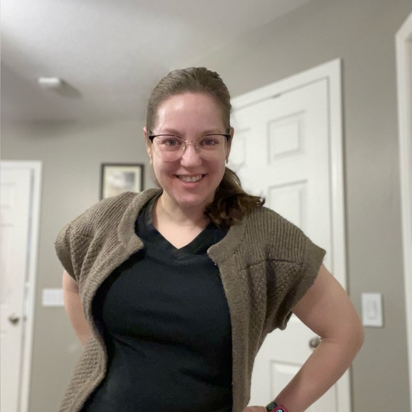 Romeo & Juliet Couture Cardigan Mohair Sweater Size Small but fits a Medium - Picture 3 of 14